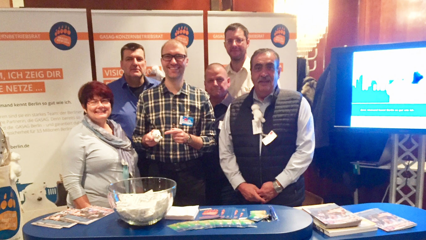 Foto: GASAG Konzerbetriebsrat und Daniel Buchholz