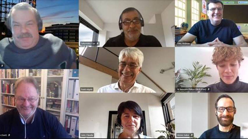 Videokonferenz mit Staatssekrär Nägele