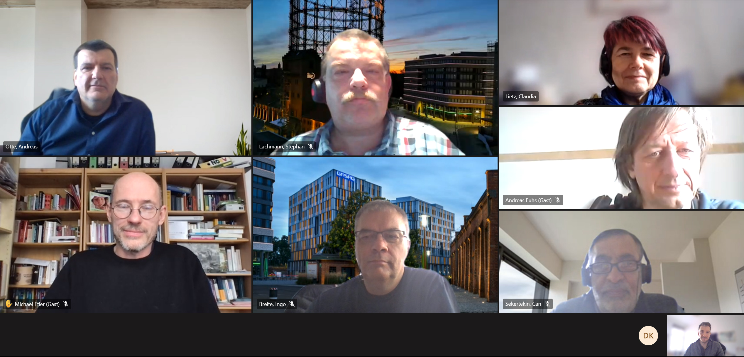 Der GASAG KBR im Gespräch mit Dr. Efler