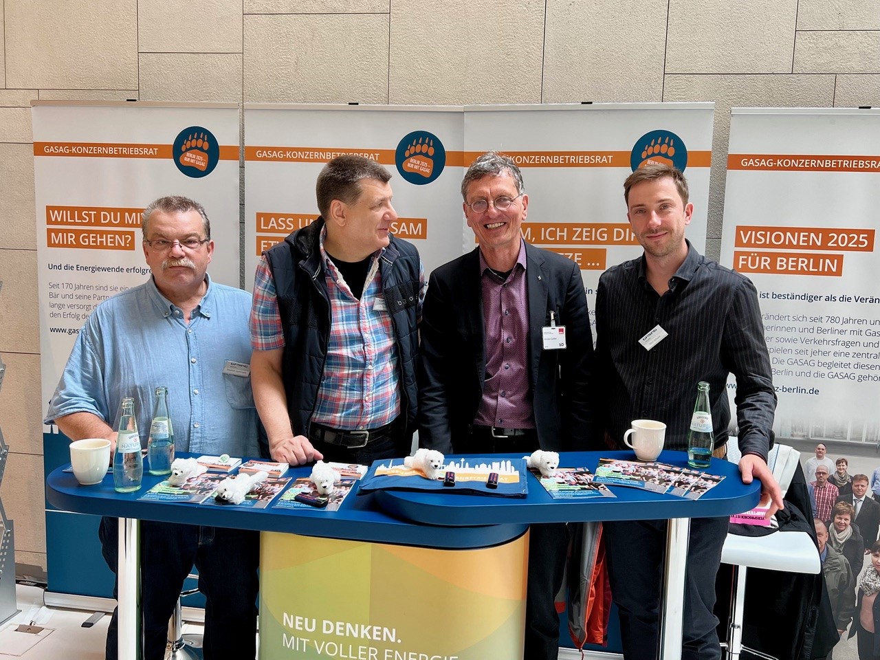 Die Vertreter des KBR im Senator Gaebler